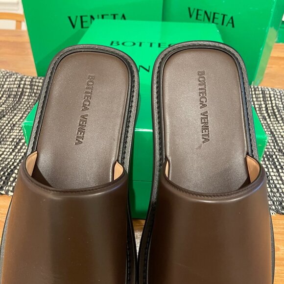 Bottega Veneta 667087 Vienna Calf Leather Sandals, rubber sole, Size 41, 43 - Picture 13 of 13